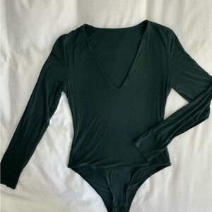 Dark Green Bodysuit